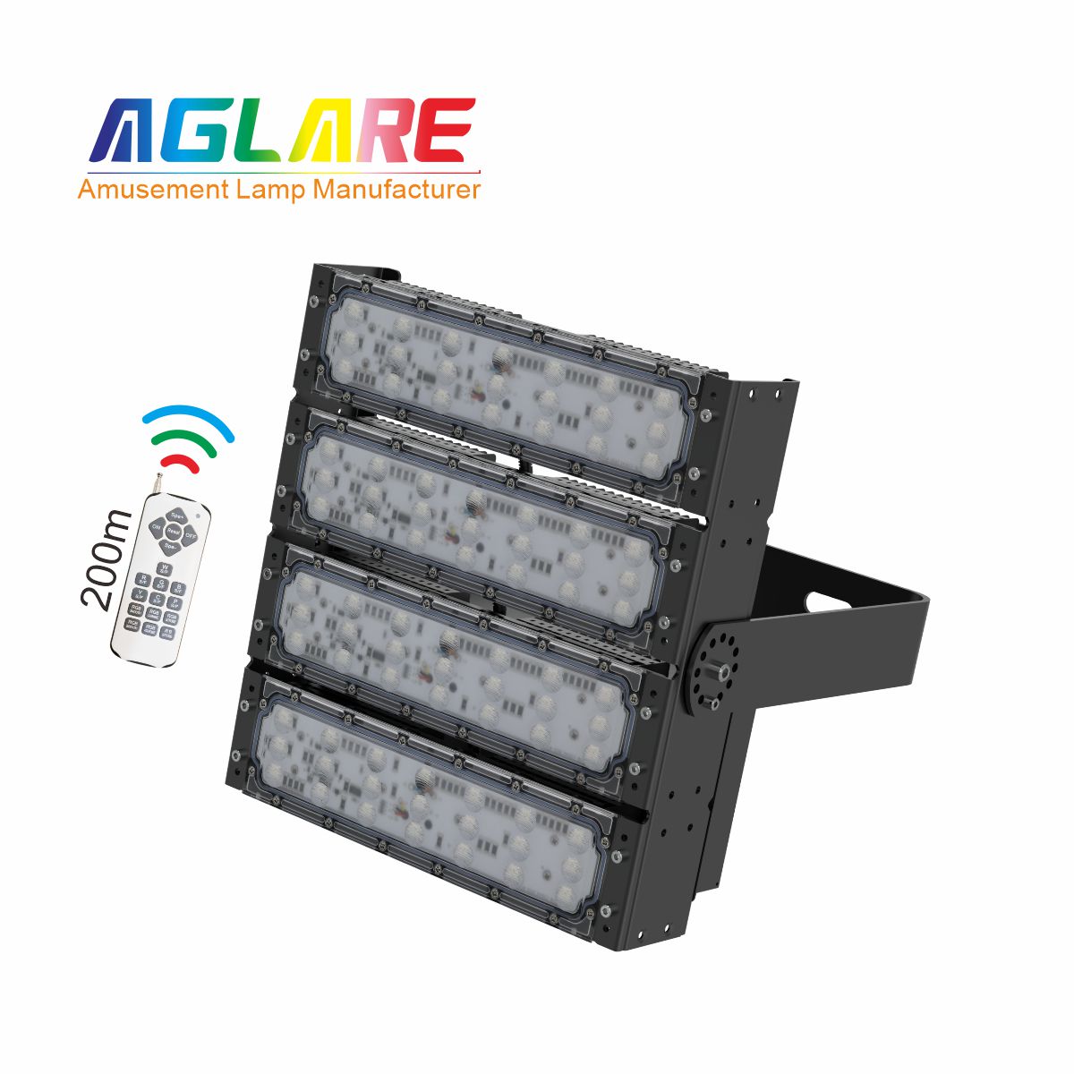 200W RGB彩色投光灯,变色户外射灯带？？？仄